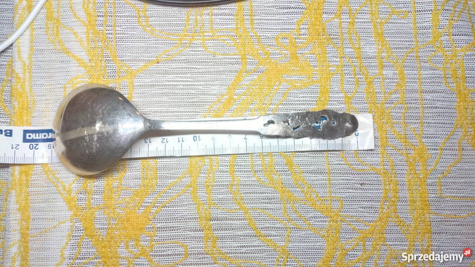 Łyżka do sałatek Vtg Norway Brodrene Mylius 830S Antyki, Sztuka, Kolekcje Koszalin sprzedam