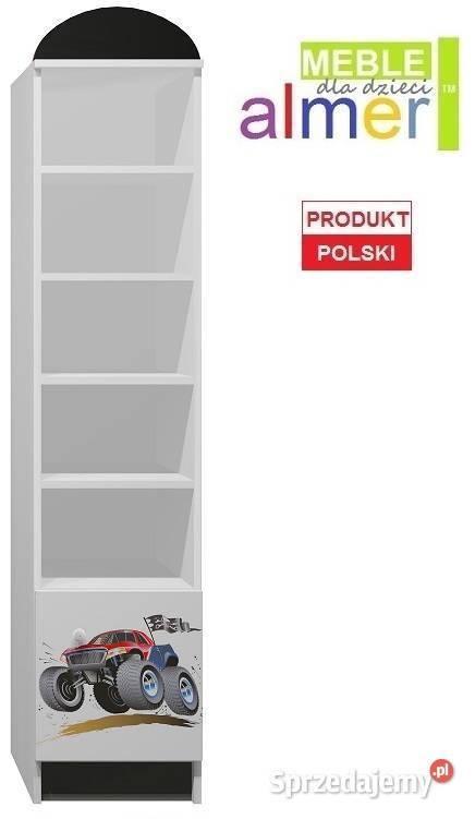 MONSTER TRUCK 20 N4 regał dziecięcy 40x40 w190 Pruszcz Gdański