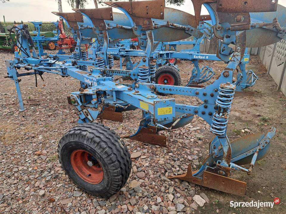 Lemken europal 5 x non stop 4 skibowy Kłodawa