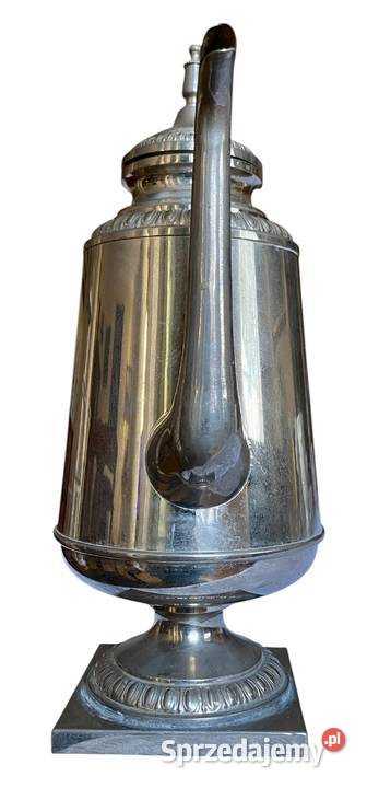 Stary stalowy imbryk Warszawa