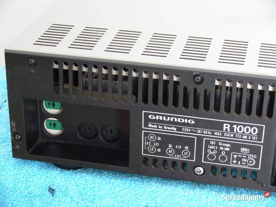 Amplituner Grundig R1000 śliczny Vintage WYSYŁKA
