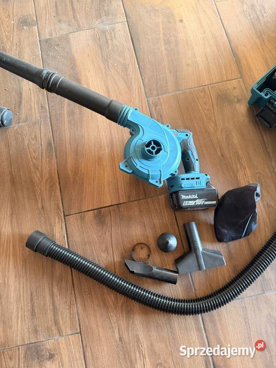 Zestaw Makita wkrętarka x2 dmuchawa nożyce do