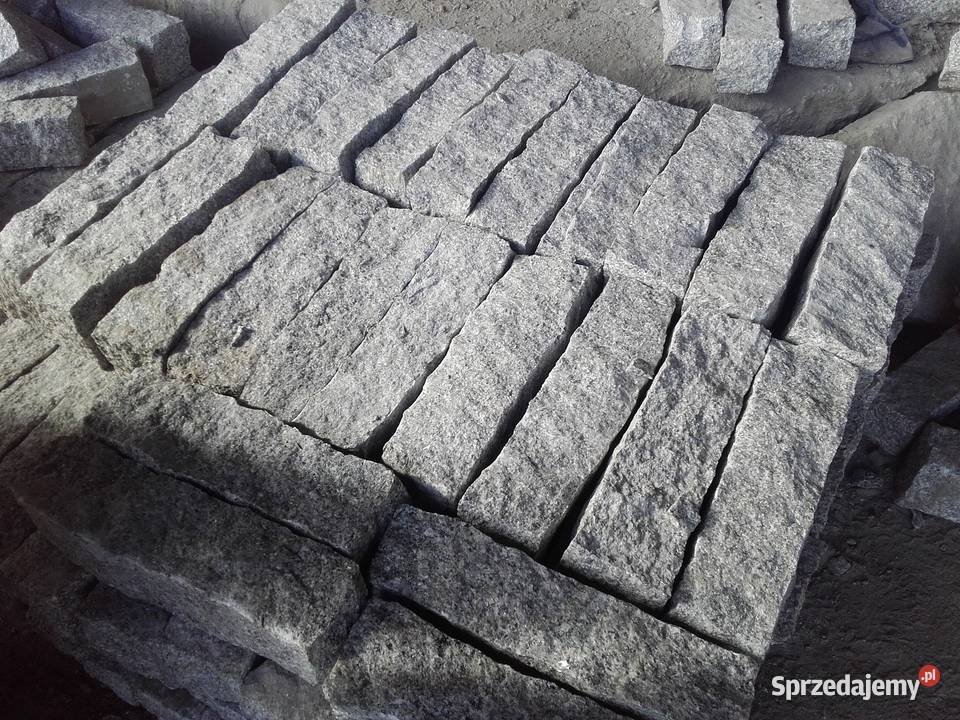 palisada granitowa 10x10x40 Ogród Strzegom