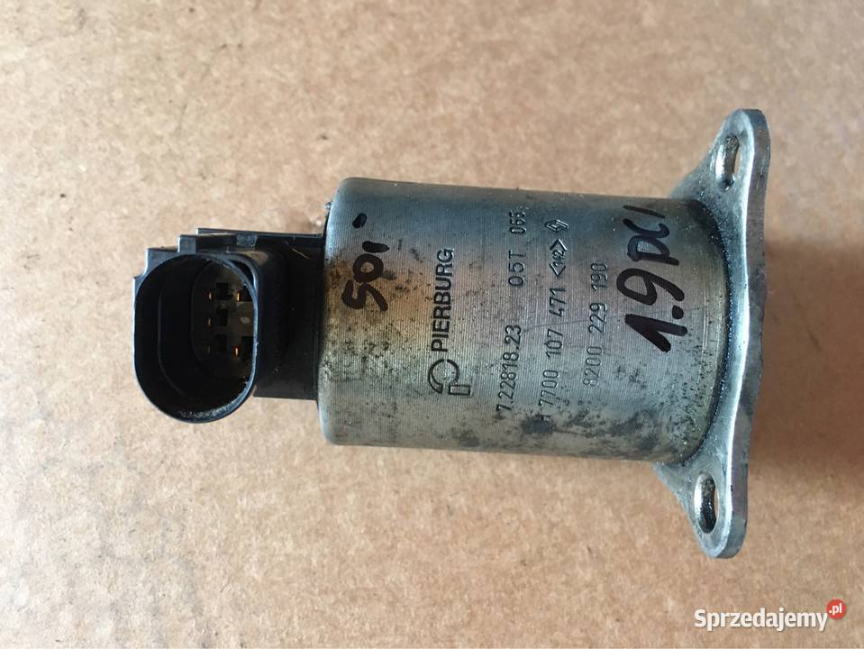 Zawór Egr 19dci Trafic Laguna Espace 7700107471 Chojnice