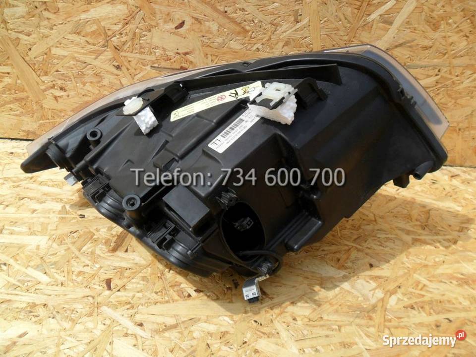 Reflektor lewy xenon BMW E90 2004 2005 2006 2007 Nowy Tomyśl