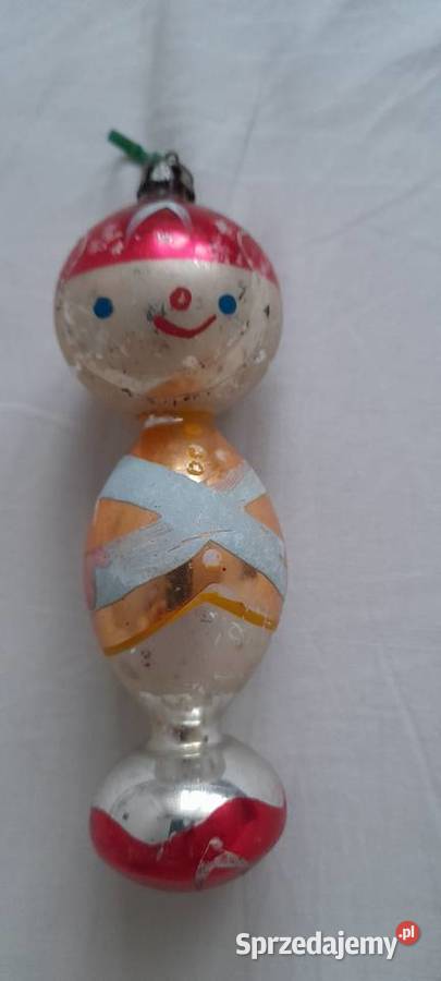 Ozdoba bombka choinkowa prl wielkopolskie Krotoszyn