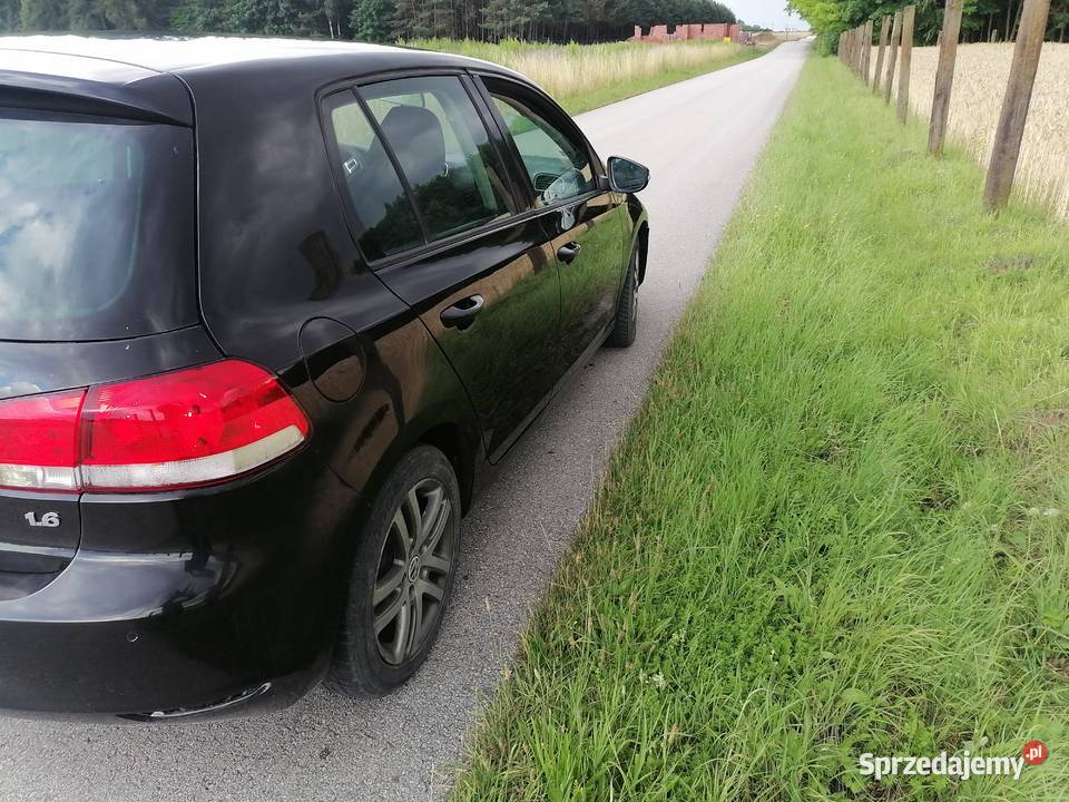 Golf 6 z 2009 sil 16mpi plus lpg czarny met benzyna+LPG sprzedam