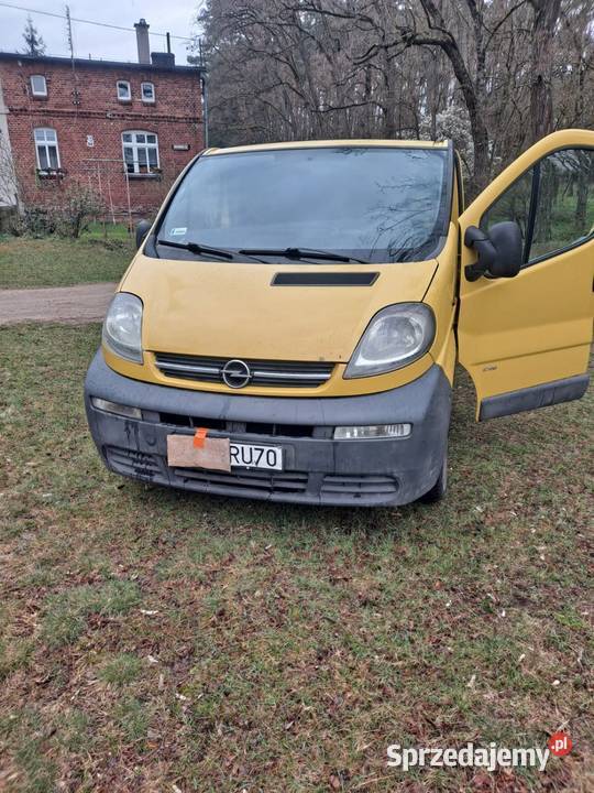 Opel Vivaro 2005 r 19 TDCi 120 wielkopolskie Chodzież