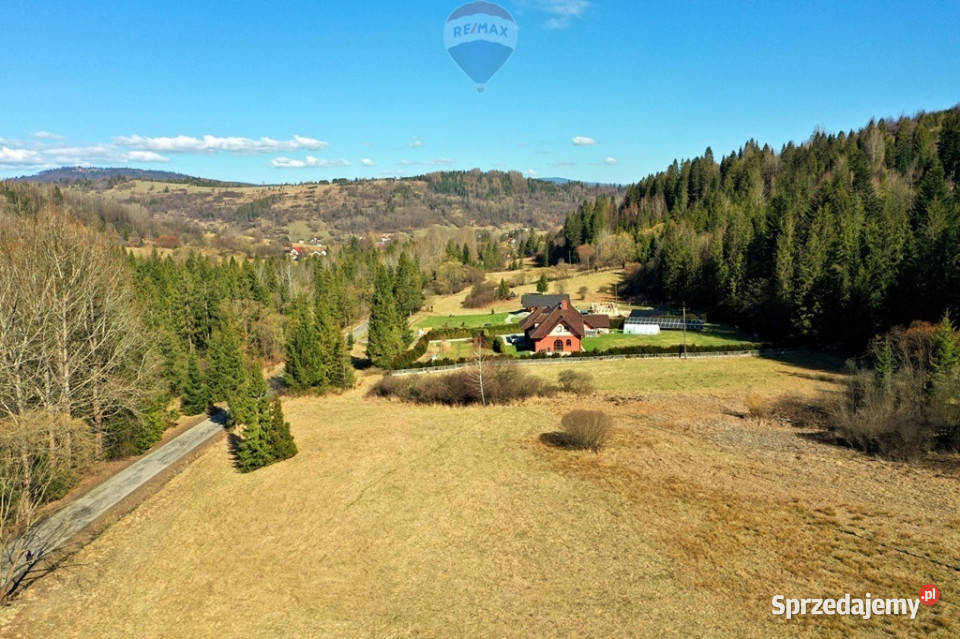 Działka budowlano rolna w Rycerce Górnej Rycerka Górna sprzedam