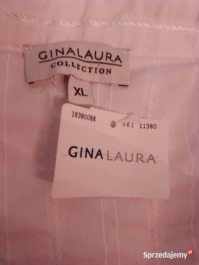 Bluzka damska Gina Laura biały śląskie Częstochowa