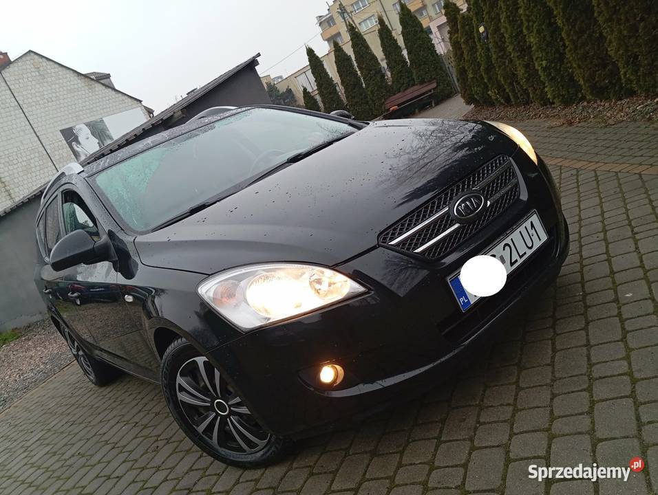 ŁADNA KIA CEED 16 CRDI PRYWATNIE ZAREJESTR welurowa tapicerka Gostynin sprzedam