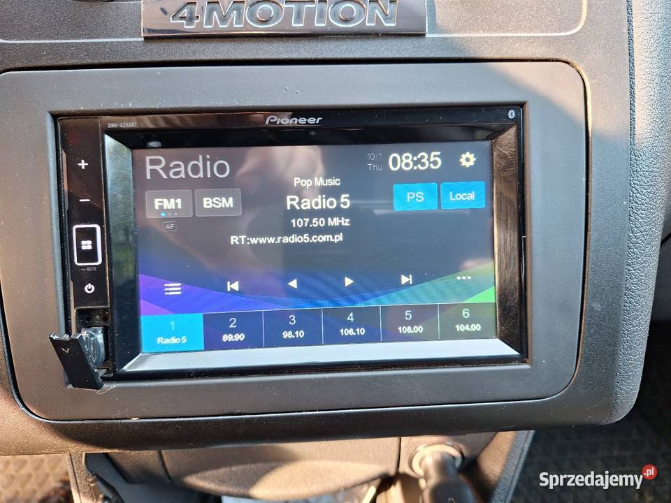 Radio Pioneer VwSkodaSeat 2din usbbluetooth Gołdap