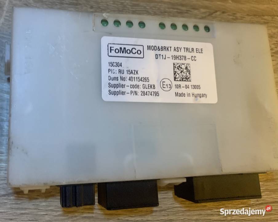 FORD C FOCUS CONECT MODUŁ HAKA DT1J 19H378 CC śląskie Sosnowiec