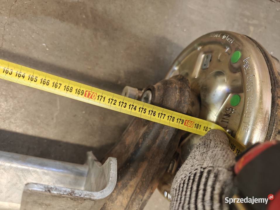 Oś do przyczepy ALKO Przyczepa Kraków