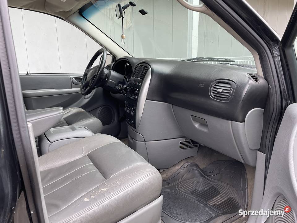 ŚlicznyChryslerVoyager2006r38GazAutomatLONG7OsobH Grand Voyager Zduńska Wola