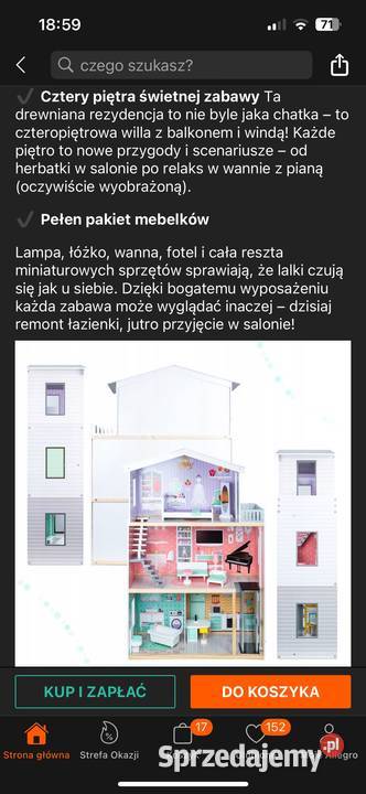 Domek lalek xxl 117 Radom