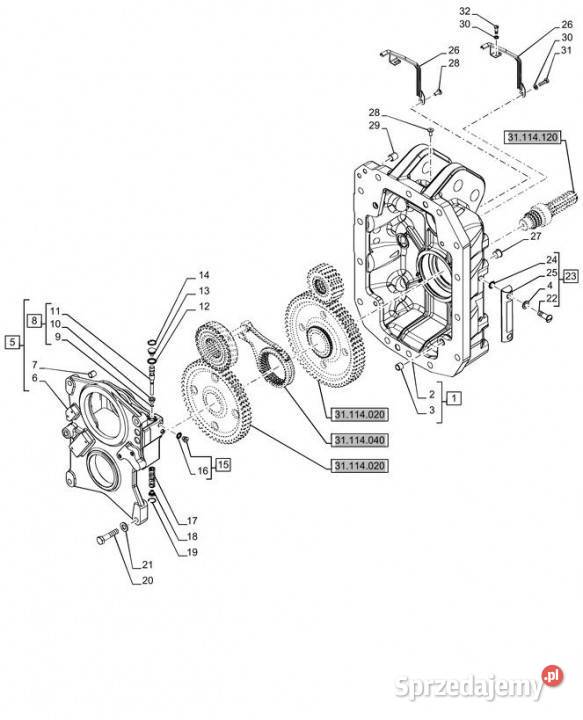 Holland T6070 Wom 51530586