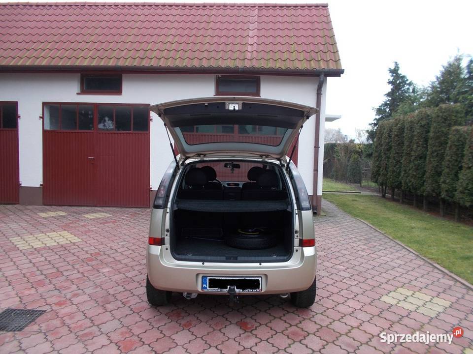 OPEL MERIVA 16 bez z GAZEM 2007 r 5 drzwi benzyna+LPG Uniejów