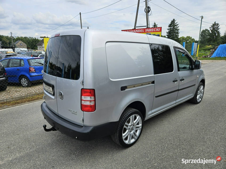 Volkswagen Caddy Doinwestowany Zadbany 110KM Kisielice