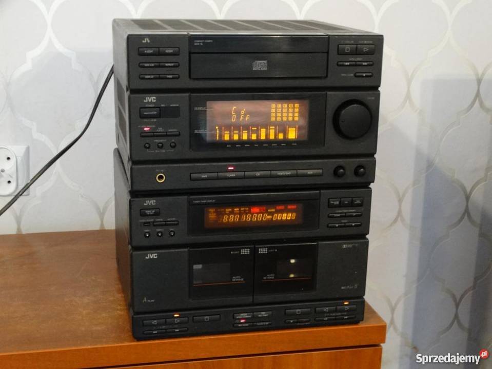 Wieża JVC CLMX1 mocna 330 wat imprezowa WYSYŁKA Jasło