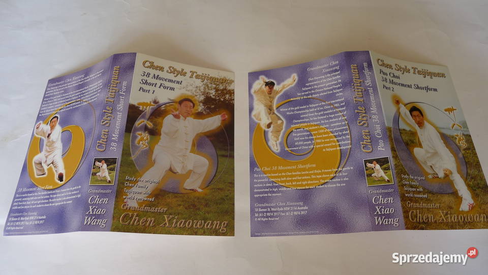 CHEN XIAOWANG Chen Taiji 38 form czIII VHS tasma mazowieckie Radom