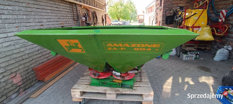 Rozsiewacz nawozu Amazone F 604r lubuskie Kożuchów