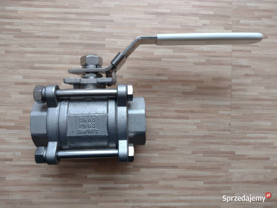 Zawór kulowy DN40 PN63 Pozostałe Zawierzbie