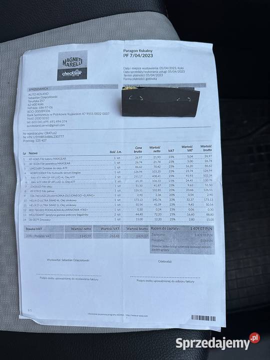 Pełen AutomatSalon Polska142 nieuszkodzony Kia sprzedam