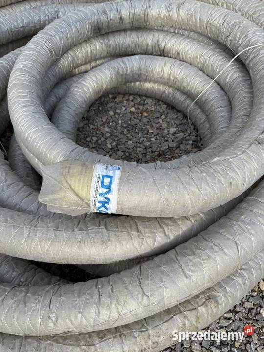 DYKA rura drenarska fi100 perforacja otulina 25 sprzedam
