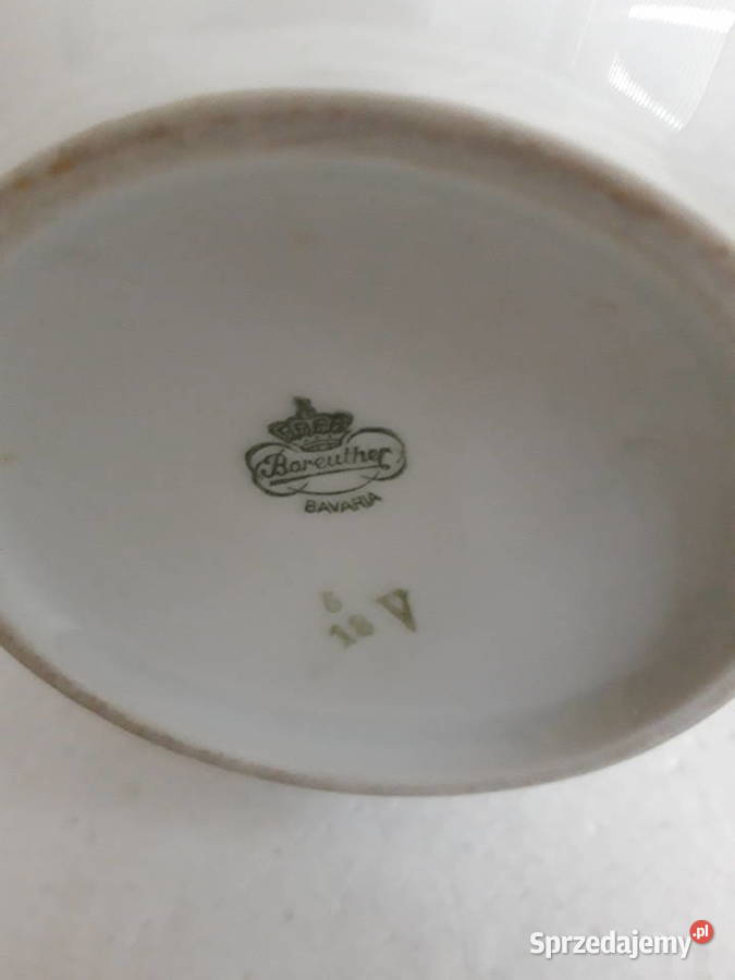 dzbanek porcelanowy BAREUTHER BAVARIA sygnowany Warszawa