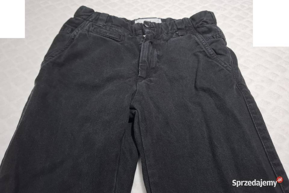 Spodnie chłopięce eleganckie czarne Zara Kids Rozmiar 128 śląskie Czeladź