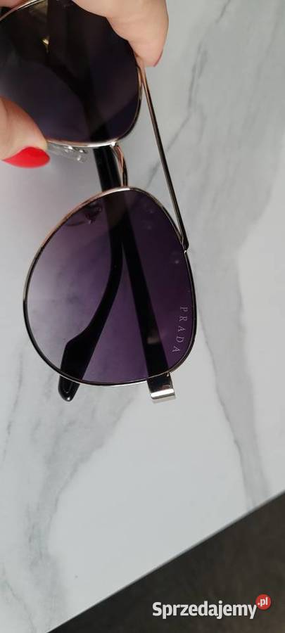 Okulary przeciwsłoneczne aviator pilotki glamour Dla mężczyzn Siedlce