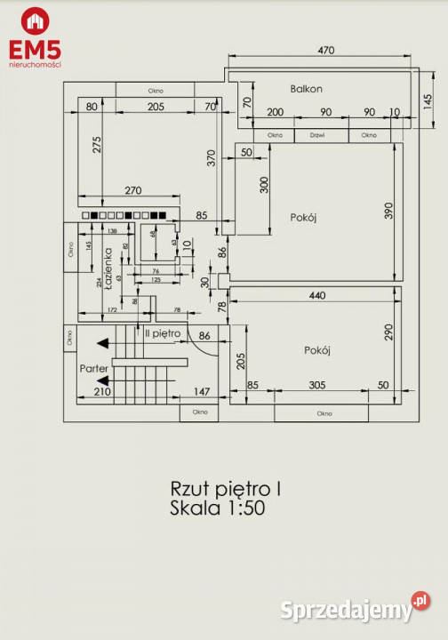 sprzedaży mieszkania Białystok 54m2 2 pok