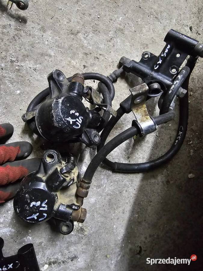 Honda CX 500 zacisk zaciski hamulec hamulce Jelenia Góra