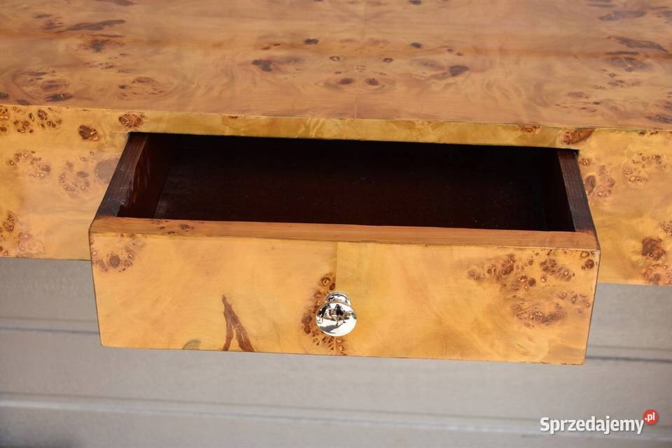 Drewniany Stolik Stół Biurko Art Deco Konsola Meble Meble Kraków