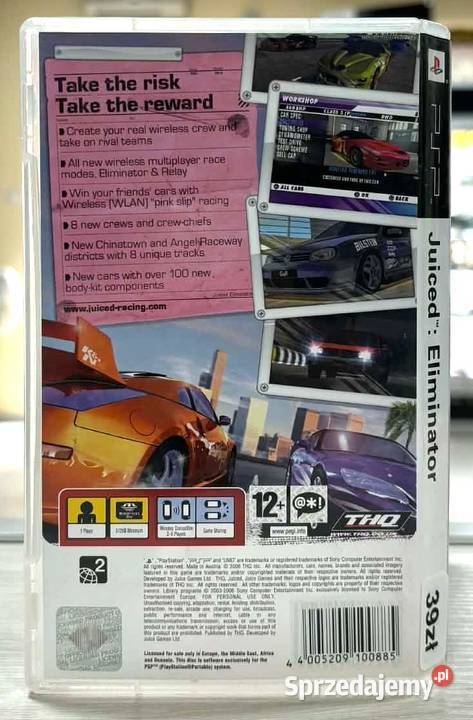 Gra Psp Juiced Eliminator