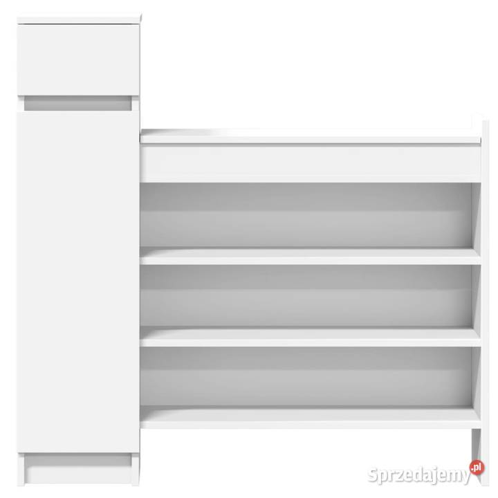Szafka na buty biała 1005x28x100 materiał Warszawa