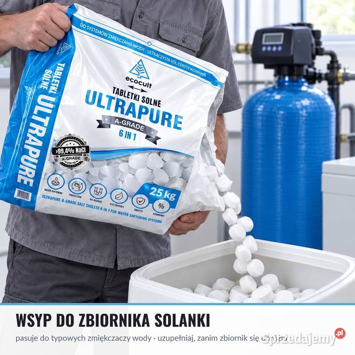 Tabletki solne ULTRAPURE AGRADE paleta 1000 1249 mazowieckie Warszawa sprzedam