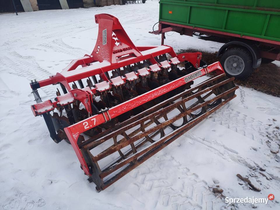 Brona talerzowa EuroMasz 27m nowa talerzówka Głowno sprzedam
