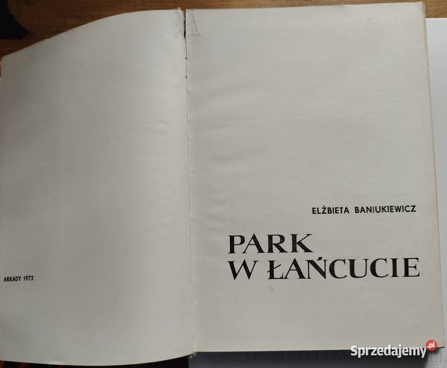 Park w Łańcucie Elżbieta Baniukiewicz Kraków sprzedam