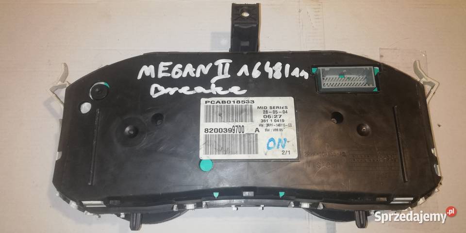 licznik zegary 8200399700 Renault Megane 2 dci sprzedam