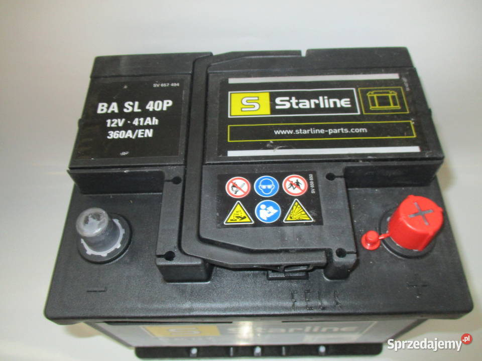 Akumulator 41AH360A P 12V 207X175X175 Starline łódzkie Łódź