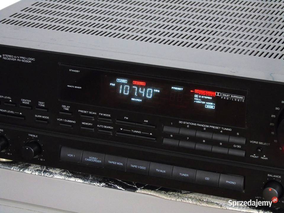 Wzmacniacz z radiem Sherwood RV5030 sprawny 500 Amplitunery Jasło