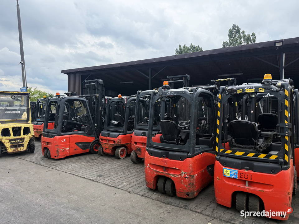 wózek widłowy elektryczny LINDE E12 E14 E16 E20 Linde Działoszyn sprzedam