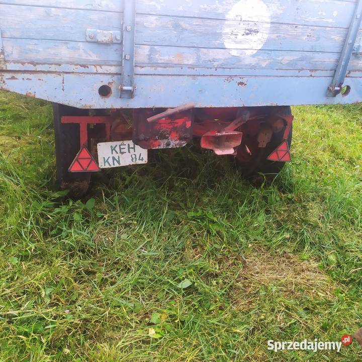Przyczepka rolnicza wywrot