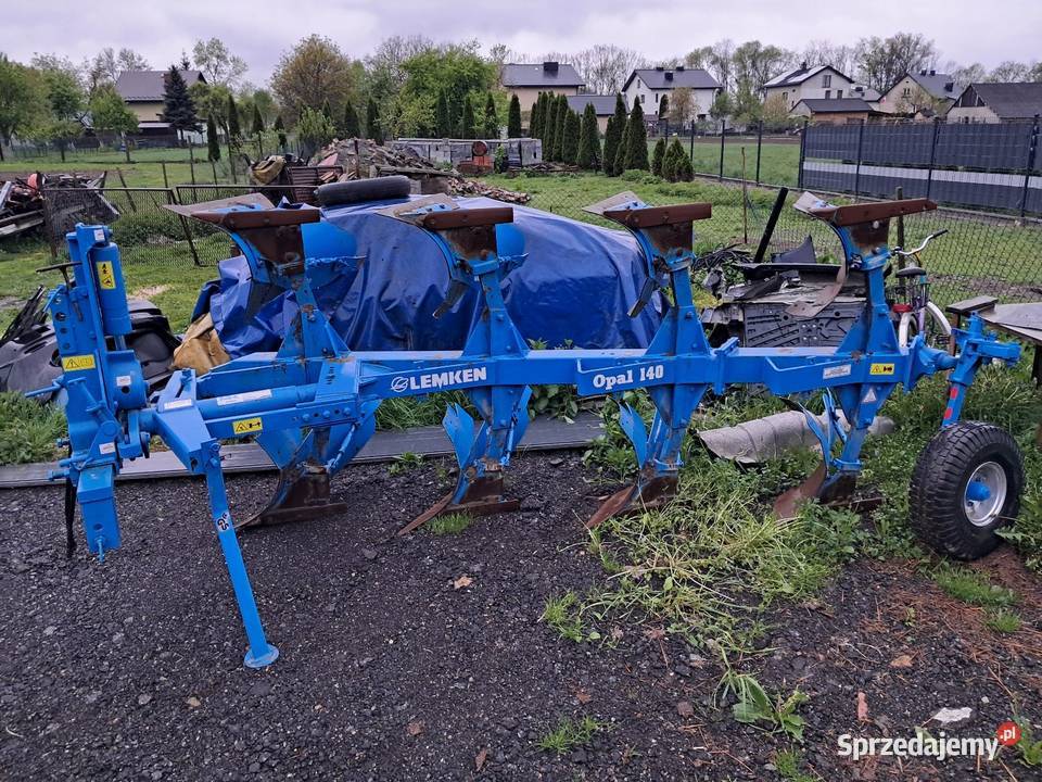 Lemken opal 140 pług 4 skibowy Zator