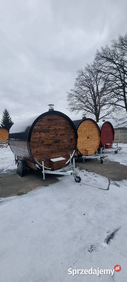 Sauna Mobilna SAUNA PRODUCENT NOWA DOTACJA Kaniczki sprzedam
