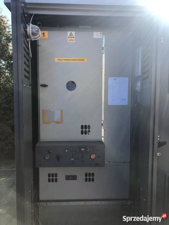 Stacja TRAFO transformatorowa mobilna SN 15kV Nn wielkopolskie Poznań