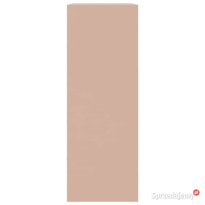 Szafka boczna różowa 67x39x107 stal WM841668 Pozostałe Warszawa