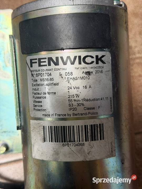 Silnik elektryczny FENWICK MS5685 24V 16A Antonie